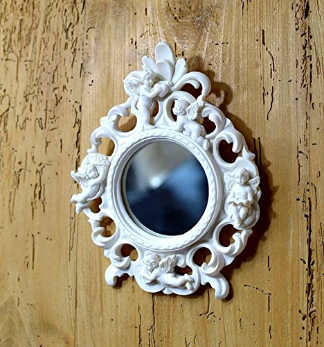 L'Esprit des Anges Petit Miroir Décoré d'anges