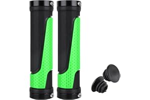 BeiLan 2X Manopole Manubrio Bicicletta Universale, Impugnatura Alluminio, Adatte a Universale Bike Bicycle Bici Cycling Ciclismo MTB