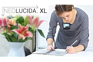 NeoLucida XL: Aún más fácil de rastrear lo Que Ves, cámara Lucida del Siglo 21.