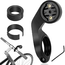 Support Vélo Pour GPS Garmin Edge - Compatible 530, 540, 820, 830, 1040… - Guidon 31.8mm - Installation Facile Sans Outils