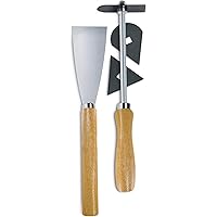 Steinel Farbschaber Set 5-teilig, Universalklingen, Farbspachtel und Klingenhalter, zum Farbe entfernen und Restaurieren