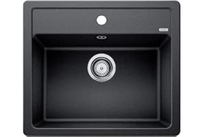 BLANCO 523332 Legra Kitchen Sink, Grey, 60 cm Unterschrank | Becken