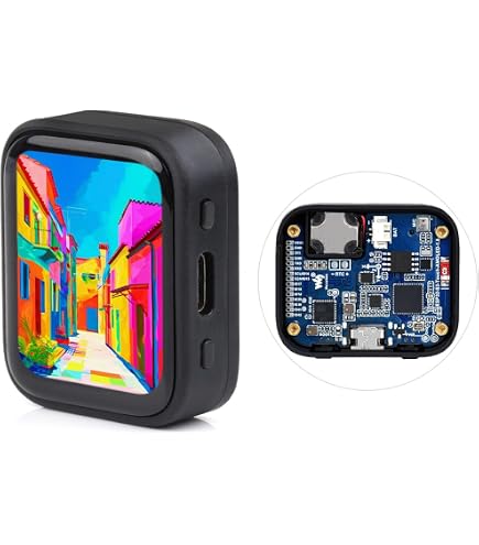 Waveshare ESP32-S3 1.8" Knob Display – Schermo Touch Capacitivo, WiFi+Bluetooth 5.0, Audio Integrato