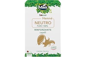 MATT Hennè Neutro Tinta Naturale Per Capelli Sani, Resistenti E Luminosi -100 g