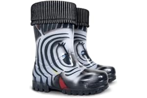 GOLDKIDS Demar LUX Gummistiefel Regenstiefel Kinderstiefel gefüttert mit Innensocken Mädchen Jungen