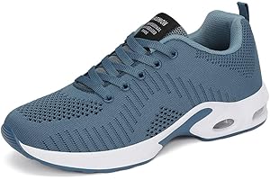 Dannto Zapatos Deporte Mujer Zapatillas Deportivas Correr Gimnasio Casual Zapatos para Caminar Mesh Running Transpirable Aumentar Más Altos Sneakers