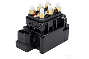 AIRSUSFAT Air Ride Suspension Solenoid Valve Block FIT for Audi Q7 Porsche Cayenne VW Touareg 7L0698014 7P0698014 7L8616007E