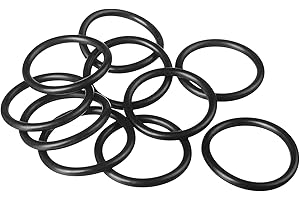 Othmro 10 Pcs Rubber O-Rings, Nitrile Rubber Washers Seal O Rings 50mm OD 42mm ID 4mm Width, Sealing Gasket for Taps, Plumbing