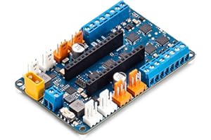 Arduino Nano Motor Carrier [ABX00041] - Carte d'extension pour contrôler Moteurs, idéale pour projets robotiques et Applications DIY Nano IDE.