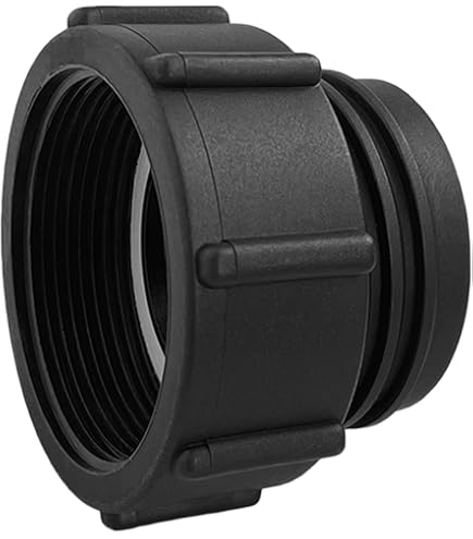 Fassadapter S56x4 AG Auf 2 Zoll IG BSP - PP-GF Fassanschluss Mit Dichtung