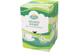 ‎HELLMA Arla Milch-Portion 1,5% Fett, im Displaykarton, Sie erhalten 1 Packung, Packungsinhalt: 100 Einzelportionen