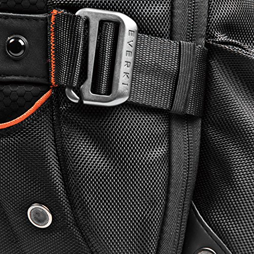 Everki Beacon     Laptop Rucksack f  r Notebooks bis 18 Zoll  45 72 cm  mit Schutztasche f  r Spielekonsolen  PS4  xBox  Wii   durchdachtem F  cher-Ko