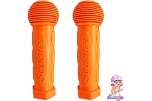 RAMONI Micro Scooter Handles,1pcs scooter grips,Bike Handle,Grip Replacement,Urable Scooter Handlebar,For Kids Mini Or Max Micro Scooter/Wheel Scooters,Drifting Scooter(Orange)