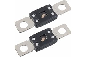 SIGANDG 500A MEGA Fusibile ad alta corrente fusibile AMG fusibile da 500 amp per auto, camion, veicoli da costruzione, autobus, roulotte (2 pz.)