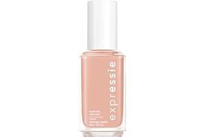 Essie Smalto dal Risultato Professionale Expressie, Smalto ad asciugatura rapida, formula 3-in-1, pennello angolato per un'applicazione ancora più facile, Buns Up (60), 10 ml