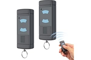 868.3MHz Fernbedienung Garagentor Kompatibel mit Blue Buttons Garage Fernbedienung,2 Stück Handsender Universal für Hörmann HSE2-868, HSM4-868, HS4-868,2 Kanäle