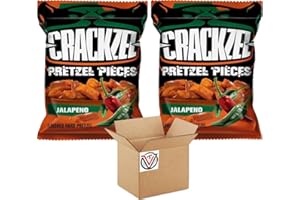 GENERIC VIMIX Crackzel Jalapeno Pretzels Crisps 85g (02 Bags)