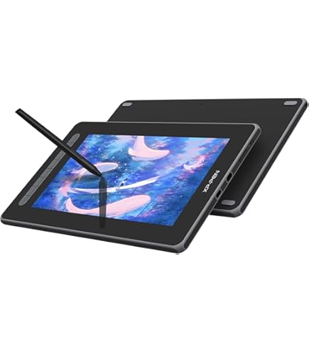 Bruni Screen Protector For XP-PEN Artist 12 - Crystal Clear Protective Film (2-Pack)