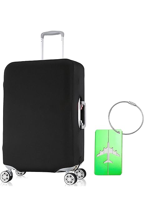 Transparente Kofferschutzhülle Wasserdicht – Für 30-Zoll-Koffer, Inkl. Gepäckanhänger, Staubdicht & Reißfest