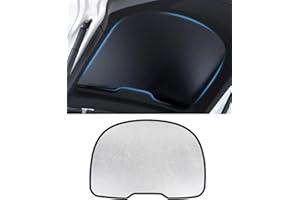 KKTR-CAR pour Tesla Pare-Soleil Modèle Y Accessoires Toit en Verre Pare-Soleil Toit Arrière Pare-Soleil Compatible pour Tesla Model Y 2021+ (Pare-Soleil arrière du modèle Y)