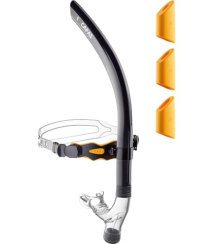 Snorkel Arena PRO III Per Nuoto - Boccaglio Regolabile, Stabile Ad Alta Velocit&agrave;, Per Allenamento Tecnico