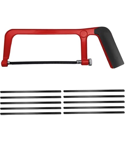 Hazet 1981 - Seghetto Da Metallo Con Lama 150mm - Impugnatura In Fibra Di Vetro, Acciaio Speciale