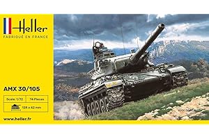 Heller - 79899 - Construction Et Maquettes - Amx 30/105 - Echelle 1/72ème