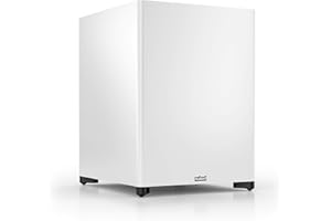 Nubert nuSub XW-700 | Weißer Subwoofer | Lautsprecher für Bass & Effekte | Surround & Action auf höchstem Niveau | Downfiresubwoofer mit Aktiv-Technik | LFE-Box mit 250 Watt