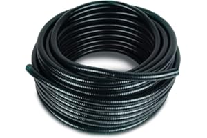 Lasama Saug Druckschlauch schwarz Größe 19 25 32 38 40 50mm Meterware Pool Teich (Saug/Druckschlauch Innendurchmesser in mm, 32mm)