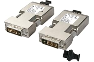 Lindy Kit Extender (amplificateur) DVI-D Dual Link sur Fibre Optique MPO 500m
