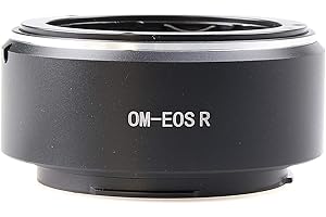 Hersmay OM-EOSR Lens Mount Adapter for Olympus OM mount Lens to Fit For Canon EOS RF R R5 R6 RP Full Frame Mirrorless Camera