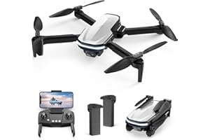 Holy Stone HS280 Drone con Cámara WiFi 1080P HD RC Quadcopter con 2 Baterías Aplicación Controlada Video en Vivo Dron Fotográfico con Bolsa para Niños o Adultos para Principiantes
