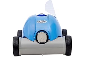 Orca - Robot Piscine Orca O50 CL - Robot Electrique sans Fil pour Piscine et Spa (Fond Plat) - Nettoyage Fond - Autonome - Compatible Tout Revêtement - Filtration par Tamis