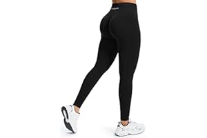 JOYSPELS Revolution Seamless Sport Leggings Damen, High Waist Gym Sporthose Booty Lifting Po Push Up Tights