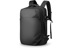 MARK RYDEN Plecak biznesowy 25 l – 49 x 15 x 33 cm, zamek błyskawiczny YKK, biznesowy plecak z kieszenią na laptopa o przekątnej ekranu 17,3", przyłączem ładowania – idealny do szkoły, na weekend i w