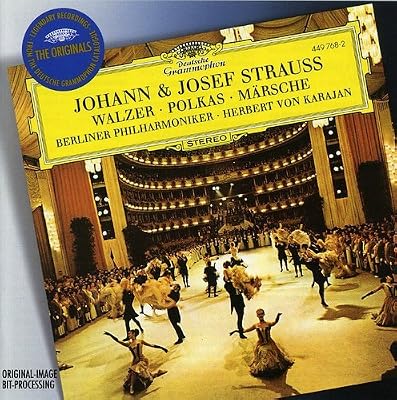Deutsche Grammophon Johann & Josef STRAUSS : Valses, Polkas, Marches : Légendes de la Forêt viennoise, Sang viennois, Journaux du matin, Vif Argent etc