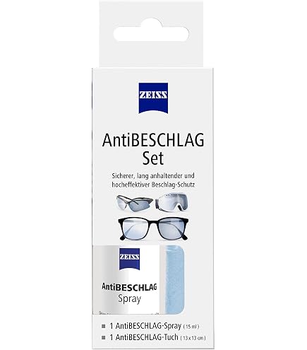 Zeiss Salviettine Antiappannamento – 30 Pezzi Per Lenti Di Occhiali, Fotocamere E Visori, Protezione Fino A 24 Ore