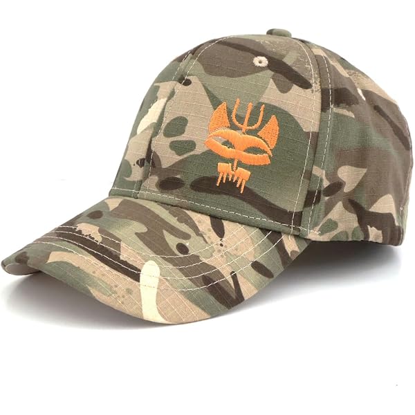 Berretto Baseball Militare Trade Winds - Mimetica Digitale Blu Navy - Regolabile Con Strapback