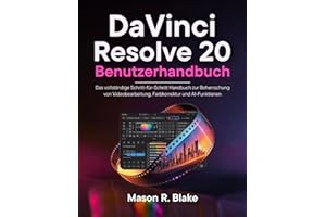 DaVinci Resolve 20 Benutzerhandbuch: Das vollständige Schritt-für-Schritt Handbuch zur Beherrschung von Video Editing, Farbkorrektur und AI-Funktionen