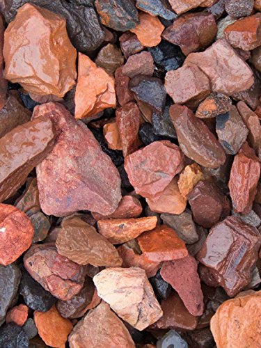 Roter Minenstein Ziersplitt 1000kg Big Bag 14-25mm - 3
