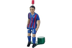 TIPP-KICK Top-Kicker Barcelona I Jugadores Originales para jóvenes y Mayores I Diviértase Jugando con Esta Figura de fútbol en Todos Nuestros futbolines I Accesorios I Camiseta Azul/roja