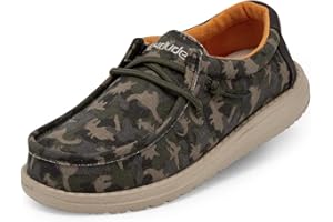 Hey Dude Garçon Wally Youth MOC Toe Shoes