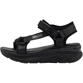 Skechers D'LUX WALKER - PRETTY FIELD Women Siyah Sandalet Y&uuml;r&uuml;y&uuml;ş AyakkabısıKadın