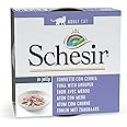 Schesir Cat Can Tuna With Grouper,Wet Food In Jelly For Cats 85G