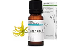 BIO - Olio essenziale YLANG YLANG III - 10mL - 100% Puro, Naturale, Chemiotipizzato e Certificato AB - AROMA LABS (Marchio Francese)
