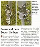 harten oder weichen Böden verwendbar. Durch eine ausgefeilte Geometrie lässt er sich vor allem in harte Böden leicht eindrehen. Am besten verwendet man hierzu eine 24 mm Nuss oder einen Ring- bzw. Gabelschlüssel. Ein Schraubenzieher oder ein Stift können auch verwendet werden