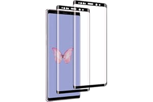 Carantee 2 Stück für Panzerglas für Samsung Galaxy Note 9 Schutzfolie, Panzer Schutz Glas für Samsung Note 9 Folie, Ultra Klar Fingerabdruck-ID 9H Härte Displayschutzfolie für Note 9 Schutzglas