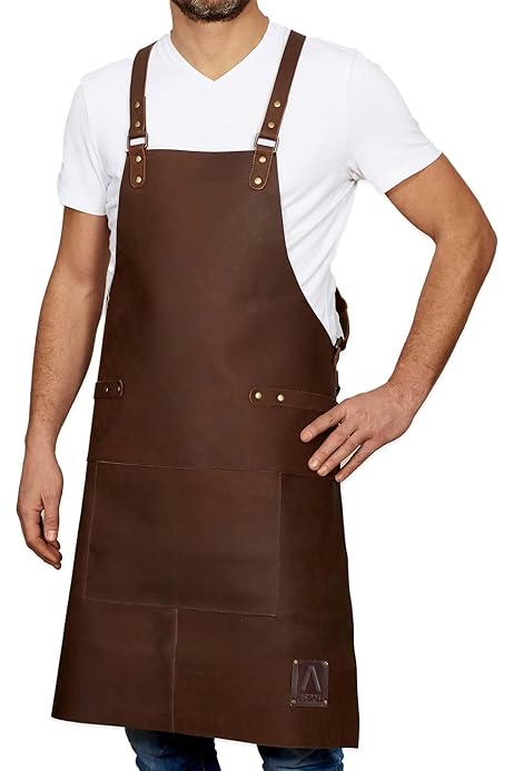 【最終値下げ】papier Apron brown 大幅値下げ】papier Apron brown