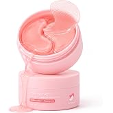PDRN Collagen Niacinamide Under Eye Patches Pour Cernes, Poches et Ridules | Glow Hydrogel Patchs pour les Yeux, Soin Hydrata