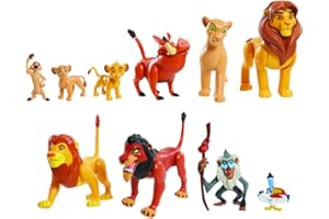 DISNEY JP Lion King LNN08000 The Lion King Deluxe Simba Figure Set, Nylon/A